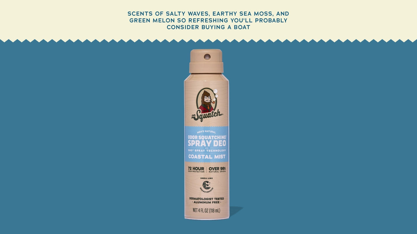COASTAL MIST SPRAY DEODORANT - US 4275