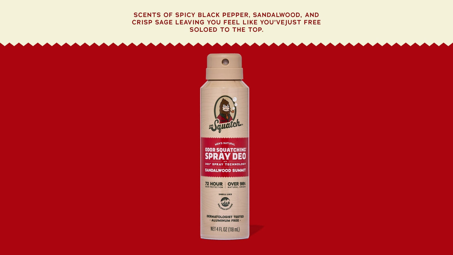SANDALWOOD SUMMIT SPRAY DEODORANT - US 6771