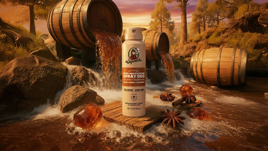 WOOD BARREL BOURBON SPRAY DEODORANT - US 4752