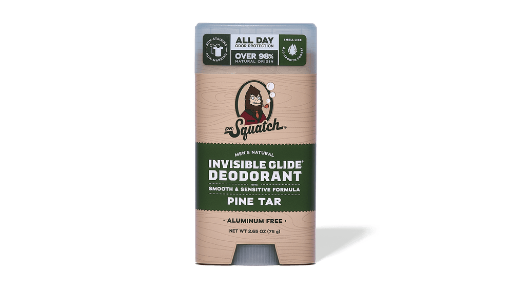 PINE TAR INVISIBLE GLIDE DEODORANT - US 3879