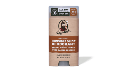 WOOD BARREL BOURBON INVISIBLE GLIDE DEODORANT - US 3504