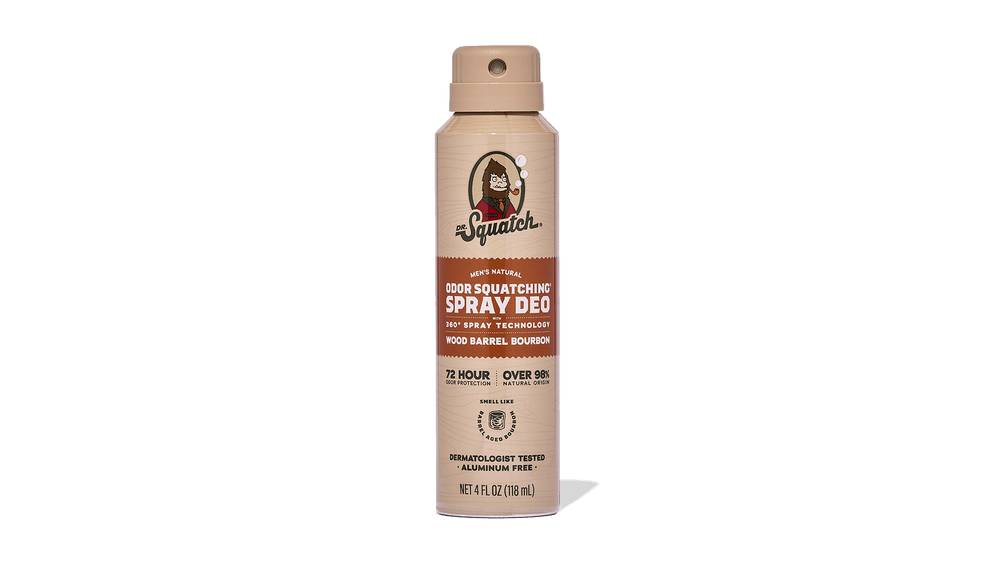 WOOD BARREL BOURBON SPRAY DEODORANT - US 4752