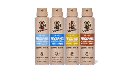 SPRAY DEODORANT 4-PACK - US 6332