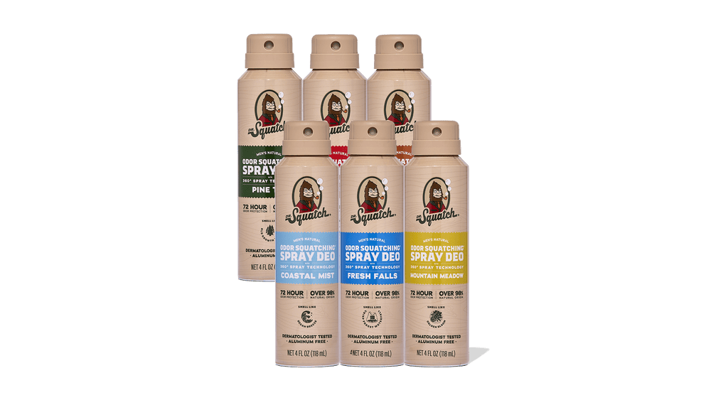 SPRAY DEODORANT 6-PACK - US 7088
