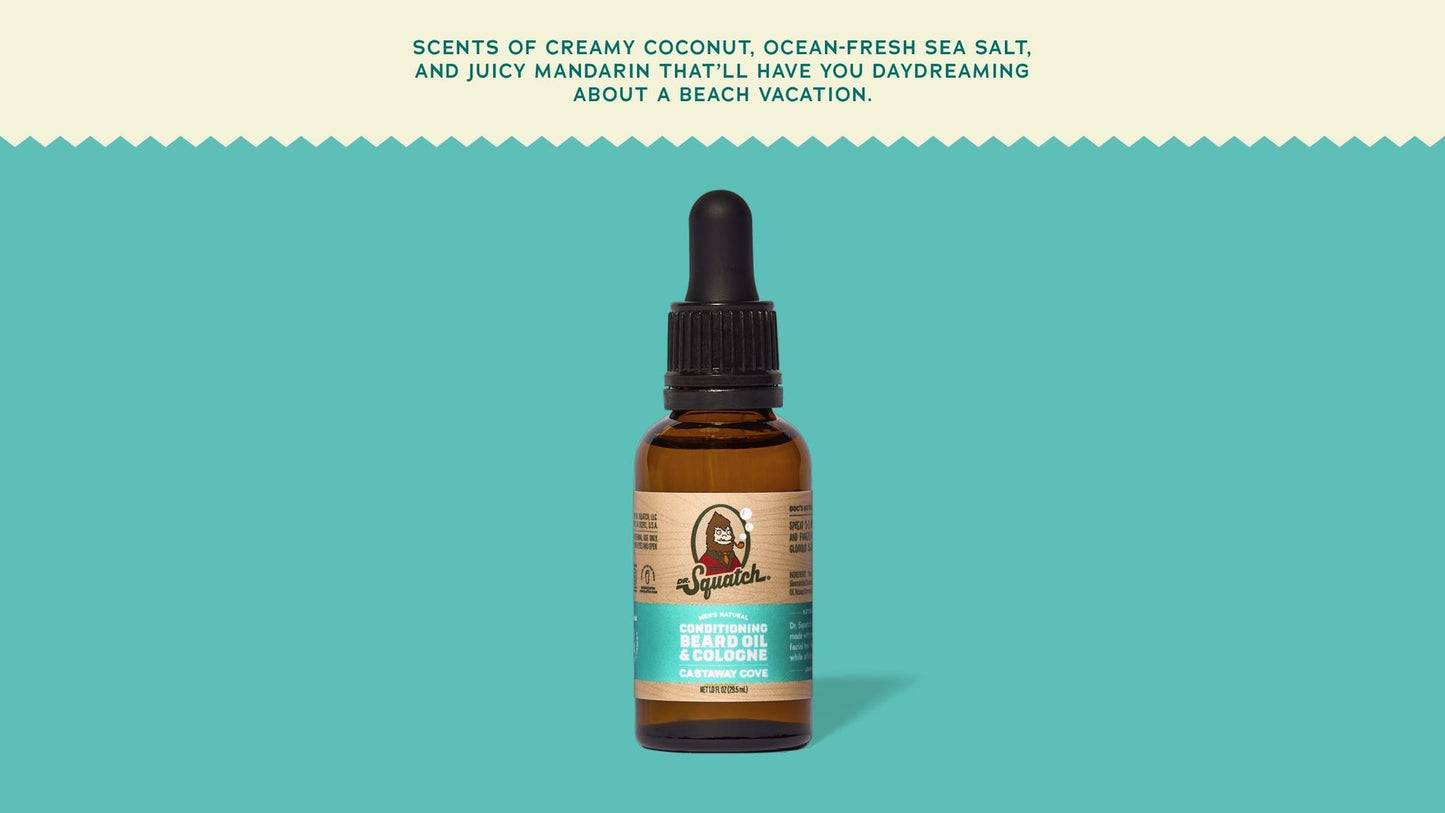 CASTAWAY COVE BEARD OIL & COLOGNE - US 7170