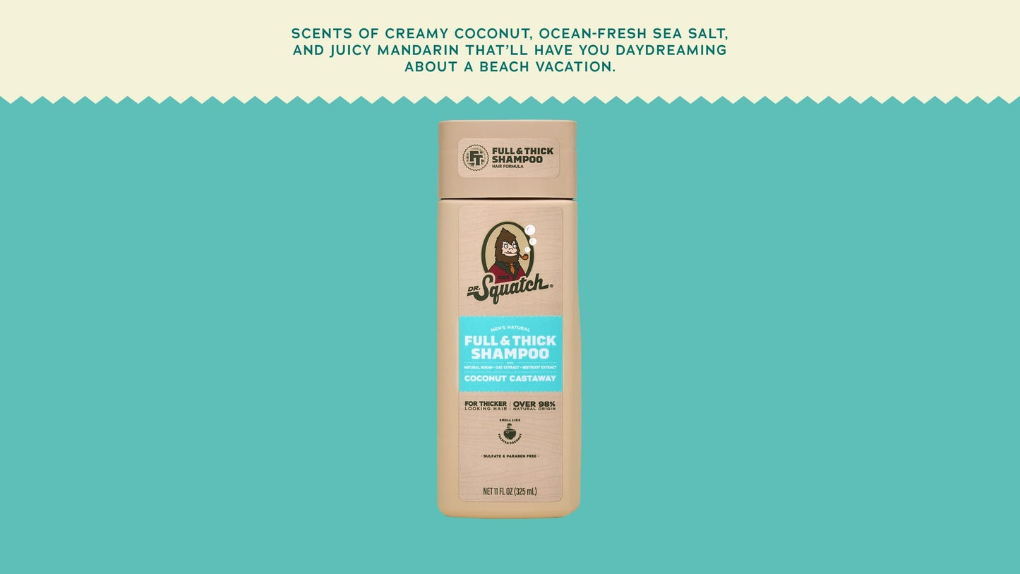 COCONUT CASTAWAY FULL & THICK SHAMPOO - US 2153