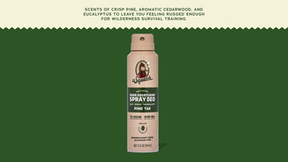 PINE TAR SPRAY DEODORANT - US 5375
