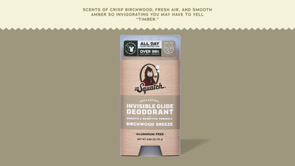 BIRCHWOOD BREEZE INVISIBLE GLIDE DEODORANT - US 7624