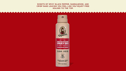 SANDALWOOD SUMMIT SPRAY DEODORANT - US 6771