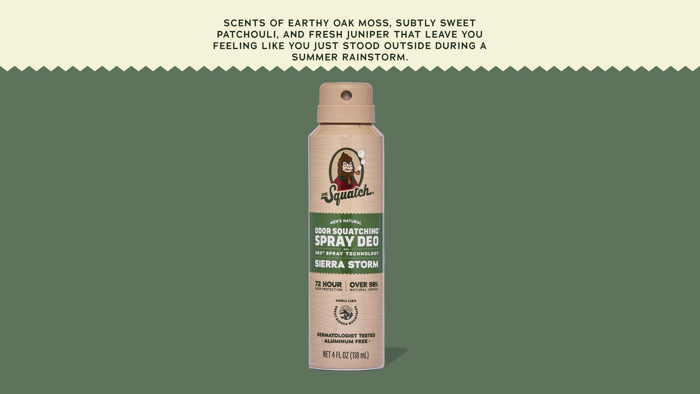 SIERRA STORM SPRAY DEODORANT - US 2759