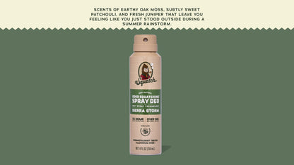 SIERRA STORM SPRAY DEODORANT - US 2759