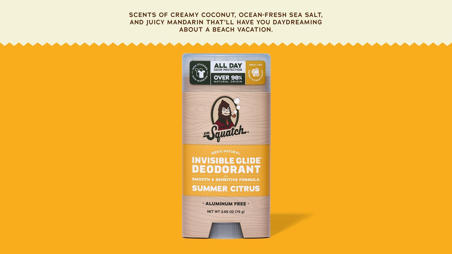 SUMMER CITRUS INVISIBLE GLIDE DEODORANT - US 9354