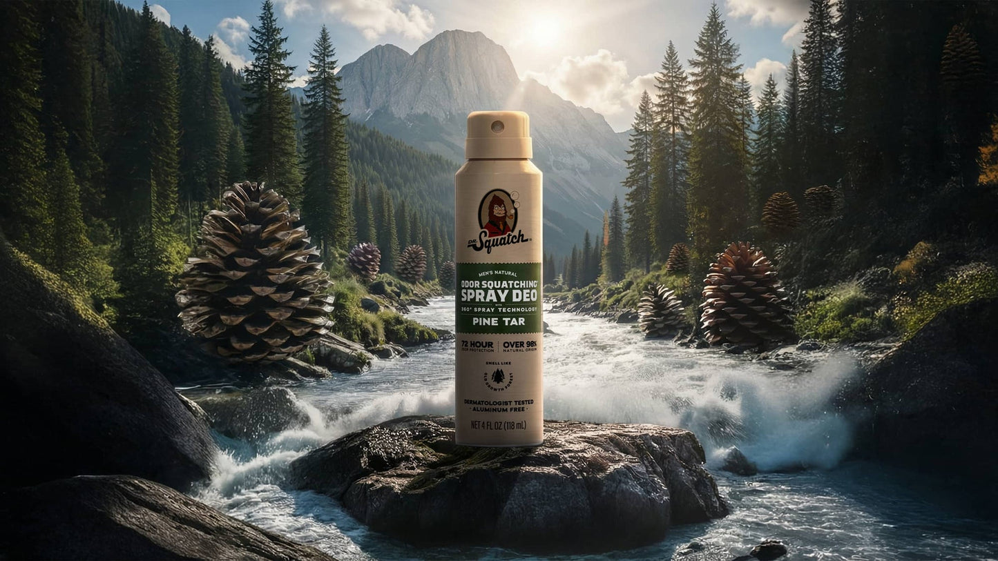 PINE TAR SPRAY DEODORANT - US 5375