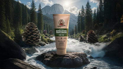 PINE TAR EXFOLIATING FACE WASH - US 3576