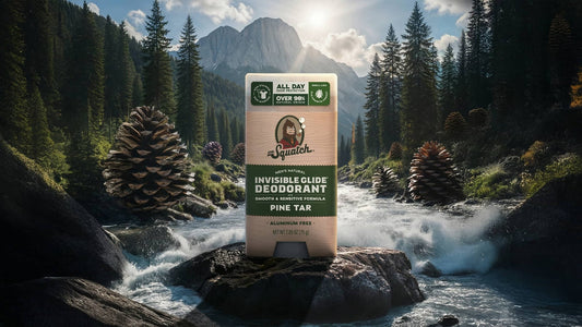 PINE TAR INVISIBLE GLIDE DEODORANT - US 3879