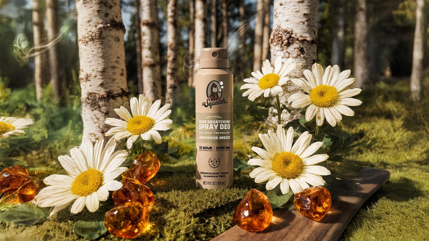 BIRCHWOOD BREEZE SPRAY DEODORANT - US 9604