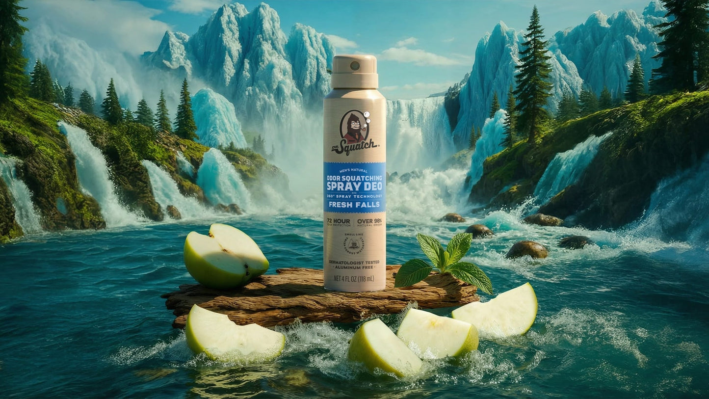 FRESH FALLS SPRAY DEODORANT - US 3941