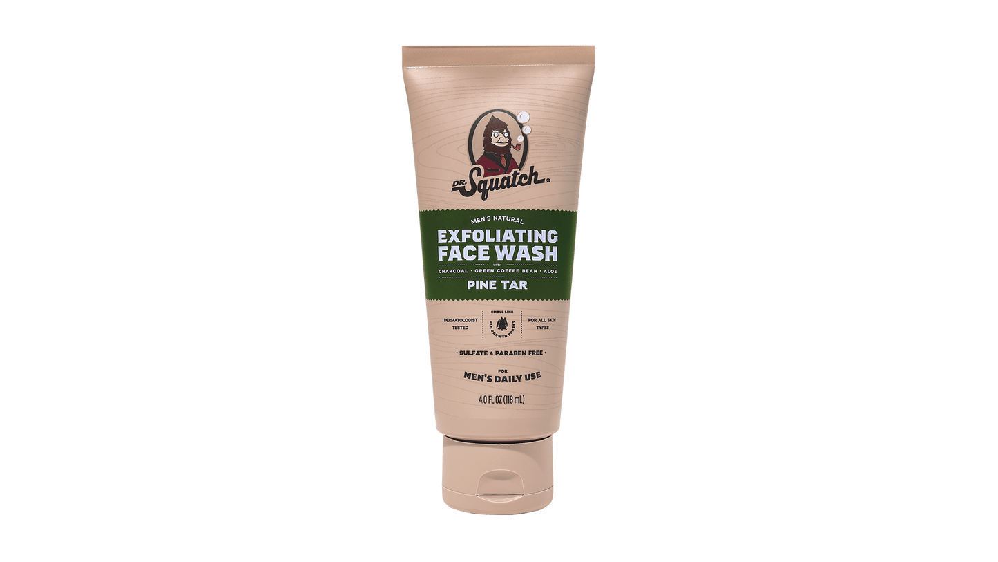 PINE TAR EXFOLIATING FACE WASH - US 6118