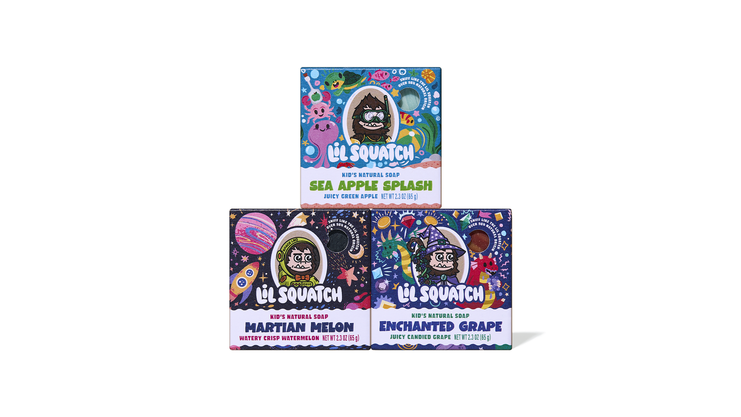 LIL SQUATCH 3-PACK - US 4155