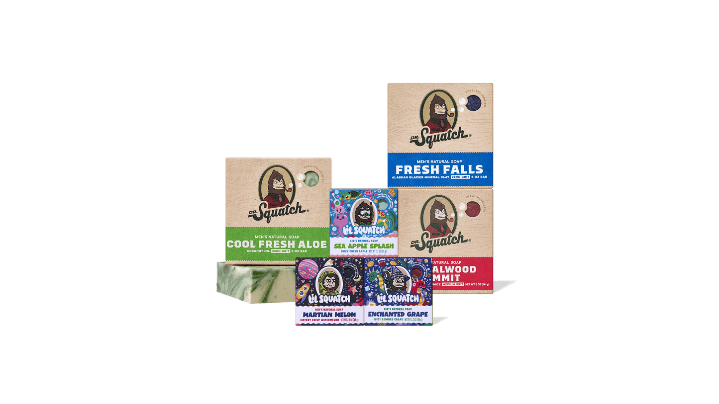 SQUATCH FAMILY PACK - US 7844